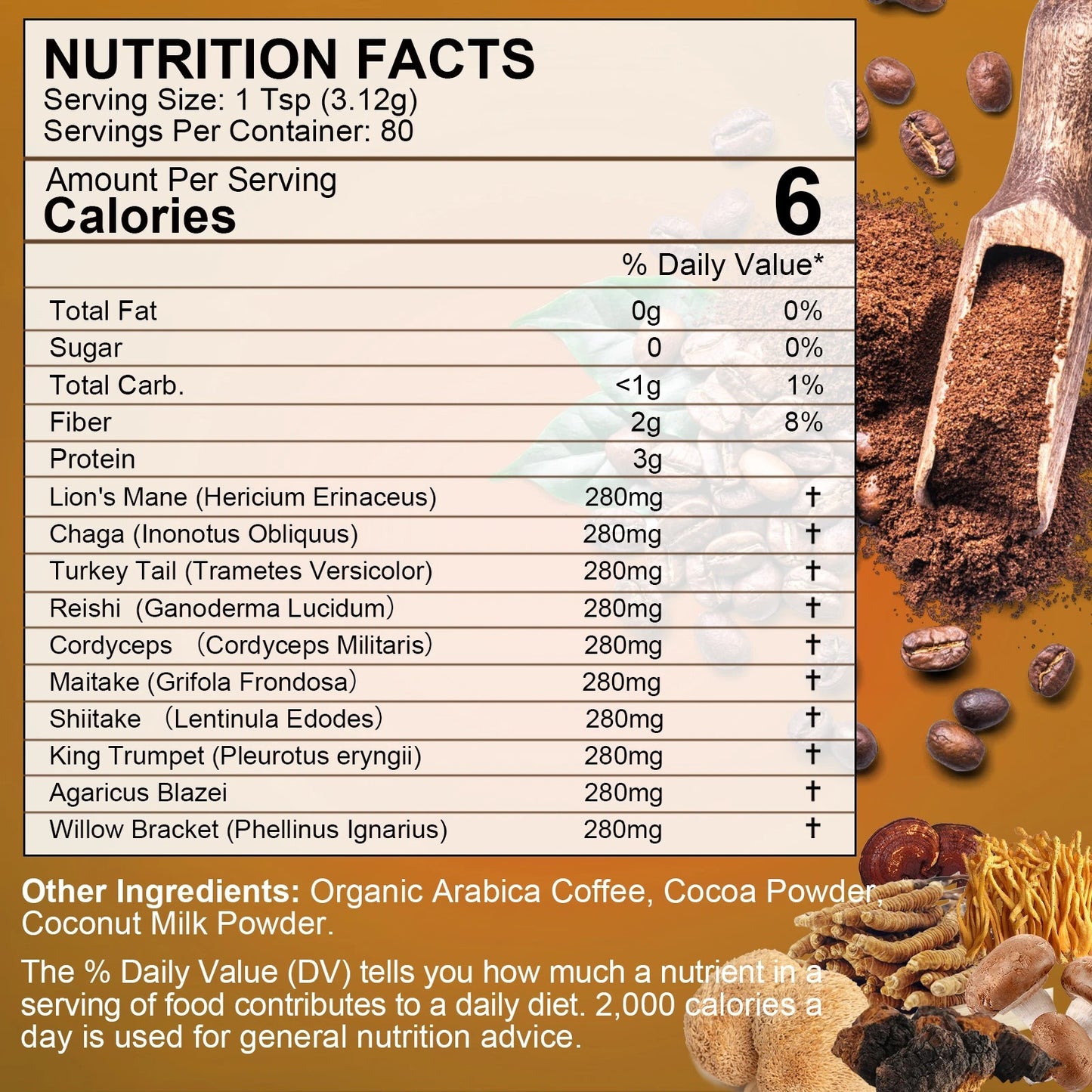 10 Mushroom Extract Coffee™